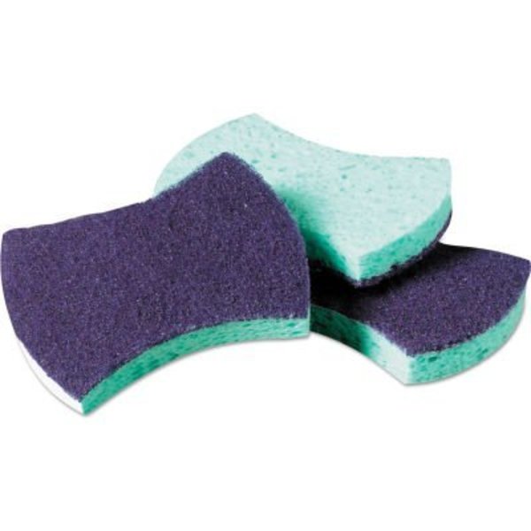 3M Scotch-Brite Power Sponge #3000, 2-3/4X4-1/2, Blue/Teal, 20/Carton 3000CT